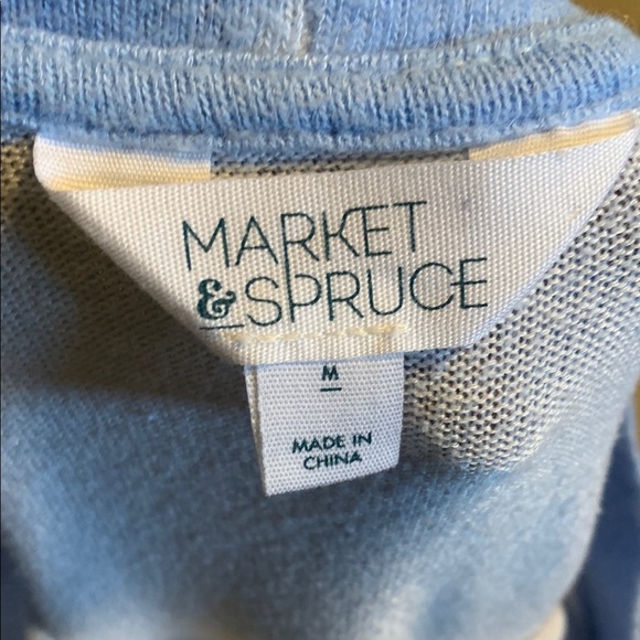 Blue and White Ombre Sweater - Picture 2 of 2